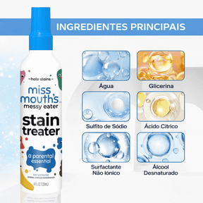 Removedor de Manchas Miss Mouth's - Para Roupas, Móveis, Tapetes e muito mais