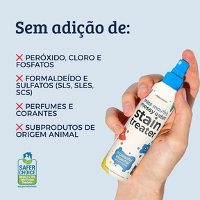 Removedor de Manchas Miss Mouth's - Para Roupas, Móveis, Tapetes e muito mais