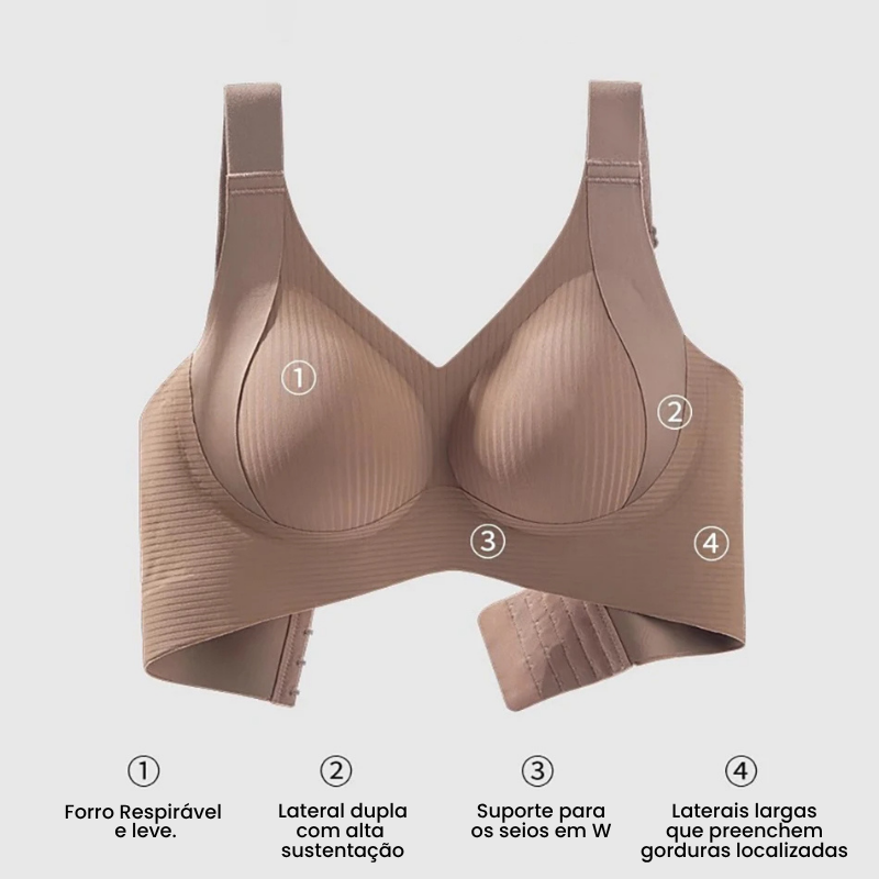 Kit 1 ou 3 Sutiãs Bend UpModelador - Levantas e Modela os seios
