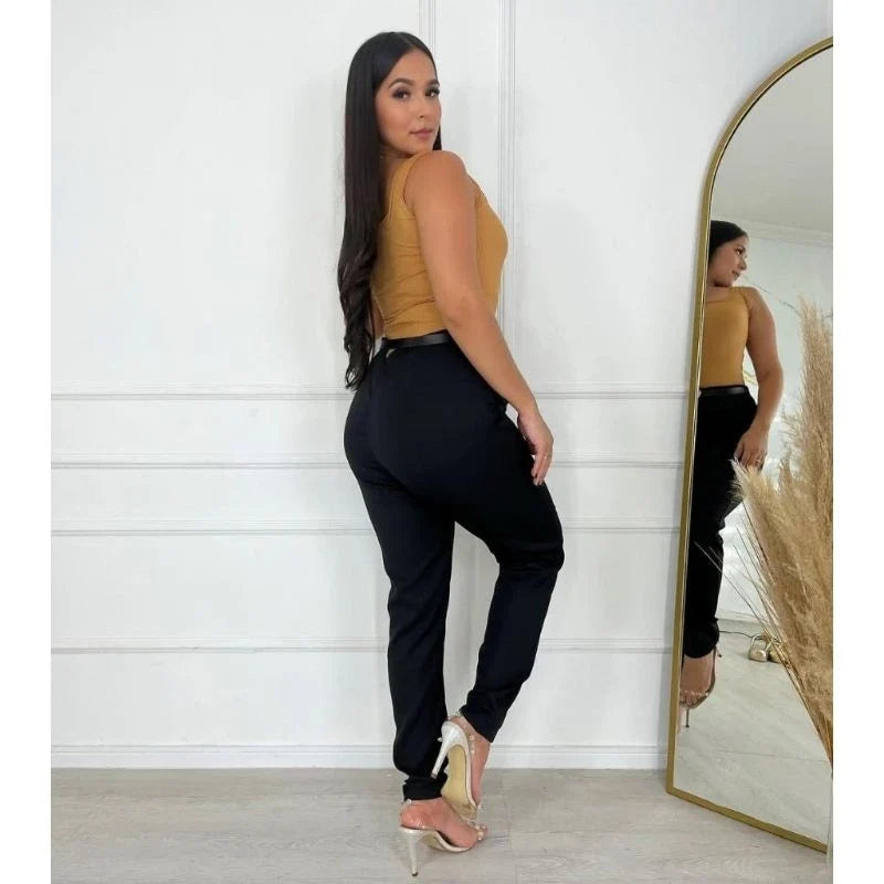 Calça Alfaiataria - Cintura Alta, Visual Sofisticado e Moderno