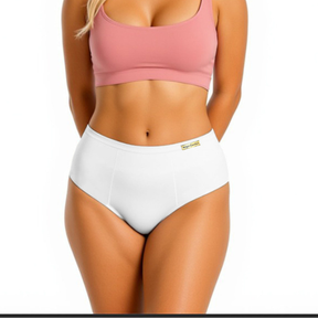 Kit 5 Calcinhas UpShape Confort® Zero Barriga Não Enrola e Não Marca