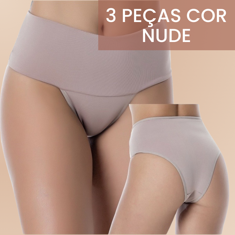 Compre 2 Leve 3 + Frete Grátis - Calcinhas Super Shape Turbo e Zero Barriga
