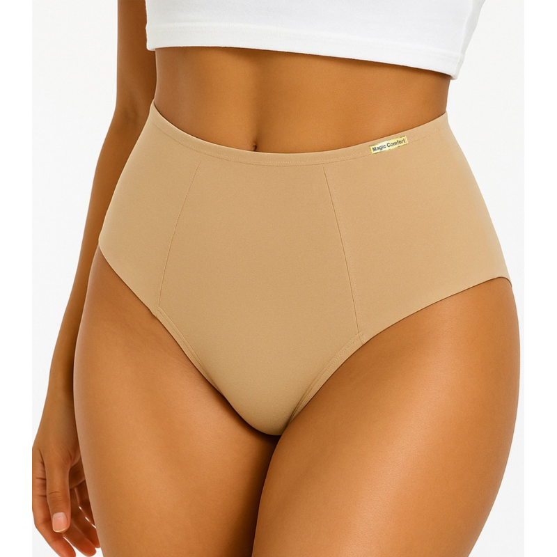 Kit 5 Calcinhas UpShape Confort® Zero Barriga Não Enrola e Não Marca