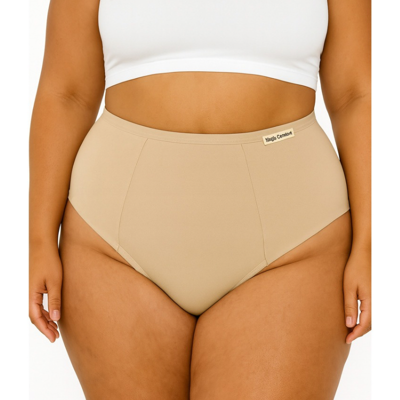 Kit 5 Calcinhas UpShape Confort® Zero Barriga Não Enrola e Não Marca