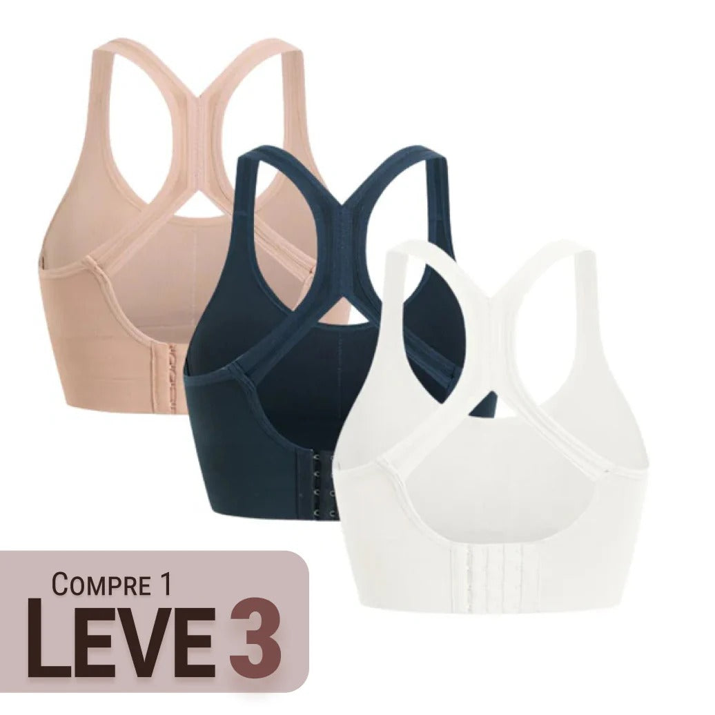 Kit com 3 Sutiãs Anatômicos UpComfort