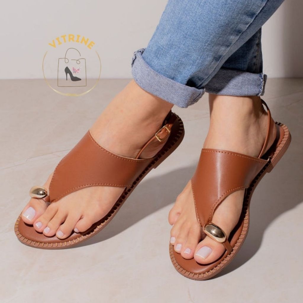 Rasteirinha Anel de Dedo – Leve, Confortável e Atemporal