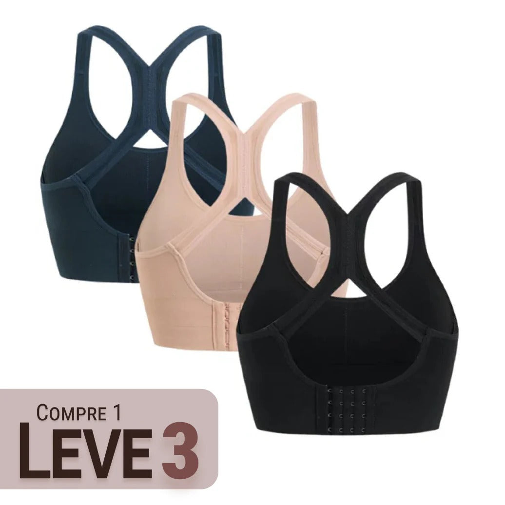 Kit com 3 Sutiãs Anatômicos UpComfort