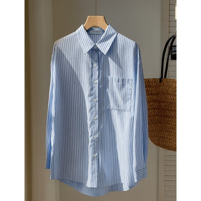 Camisa Feminina Premium de Linho Oversized