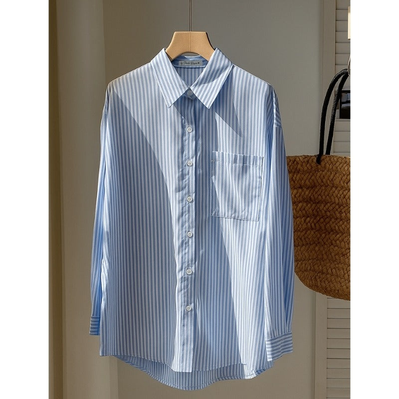 Camisa Feminina Premium de Linho Oversized