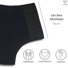 PROMOÇÃO Calcinhas Super Shape Cós Alto - Reduz Medidas com Zero Barriga