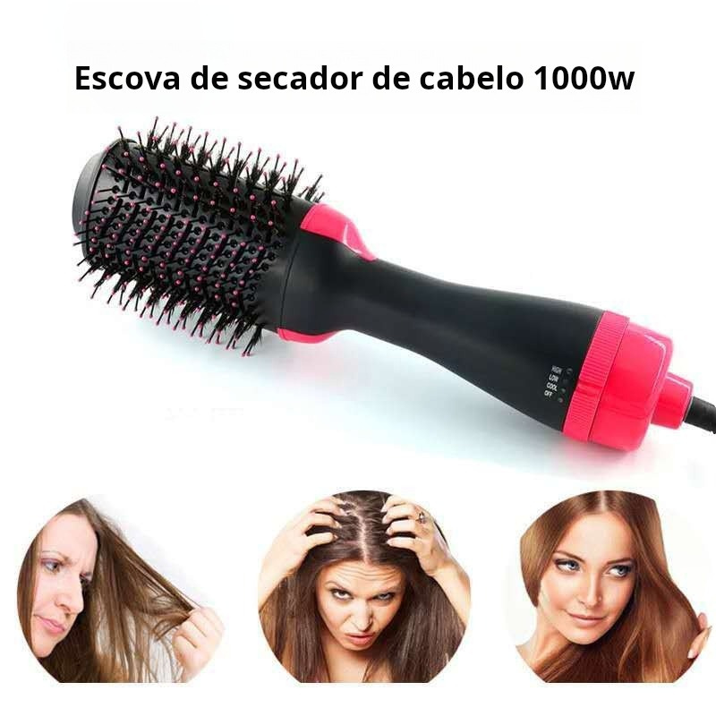 Bend Secador de Cabelo 4 em 1 – Escova Modeladora de Ar Quente